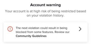 Get Rid of Account Warning on TikTok: Keep Your Account Safe